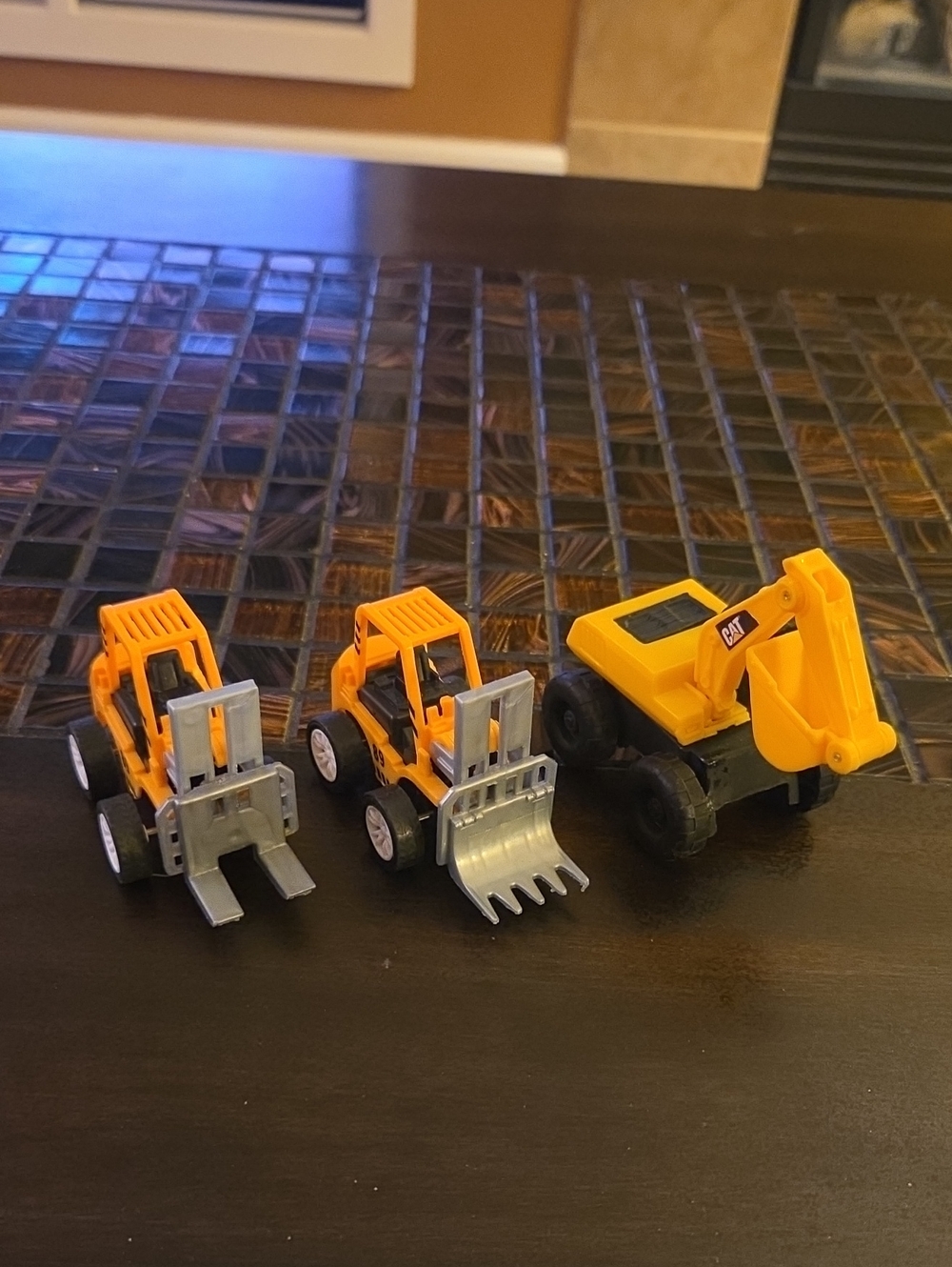 Yellow Construction Toy Vehicle Set for Kids